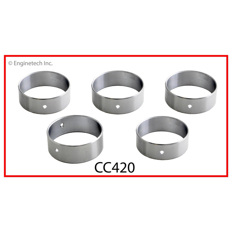 Enginetech CC420 Engine Complete Camshaft Bearing Set for Domestic and Import Engines