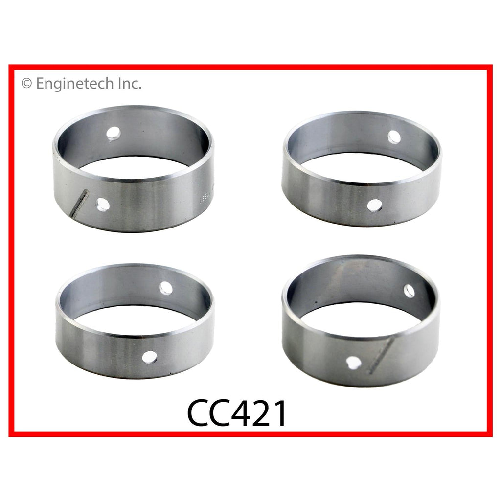 Enginetech CC421 Engine Complete Camshaft Bearing Set for Buick, Chevrolet, and Pontiac (2004-2005 Models)