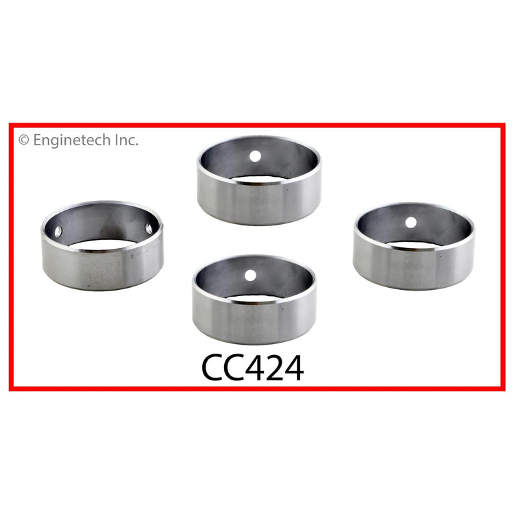 Enginetech CC424 Engine Complete Camshaft Bearing Set for High-Performance Rebuilds