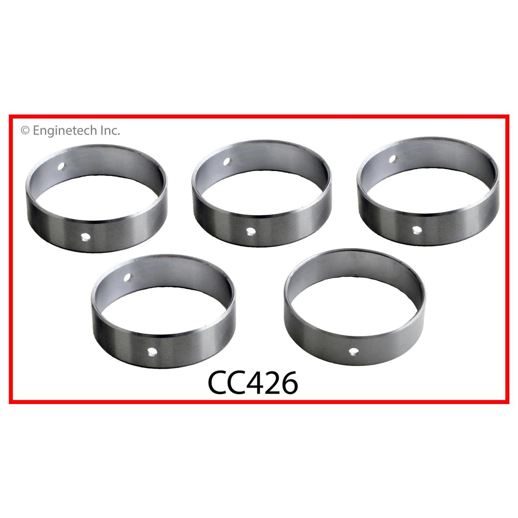 Enginetech CC426 Engine Complete Camshaft Bearing Set for 2002-2003 GM and Isuzu SUVs