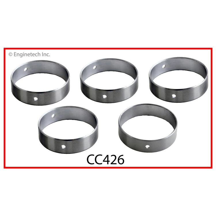 Enginetech CC426 Engine Complete Camshaft Bearing Set for 2002-2003 GM and Isuzu SUVs