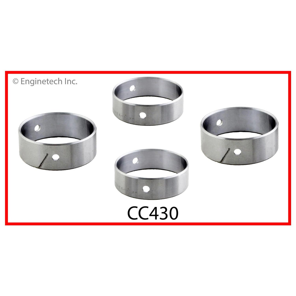 Enginetech CC430 Engine Complete Camshaft Bearing Set for 2004-2005 Buick, Chevrolet, Pontiac Vehicles