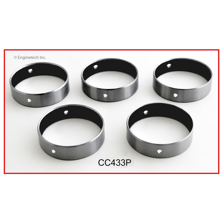 Enginetech CC433P Engine Complete Camshaft Bearing Set for Domestic and Import Engines