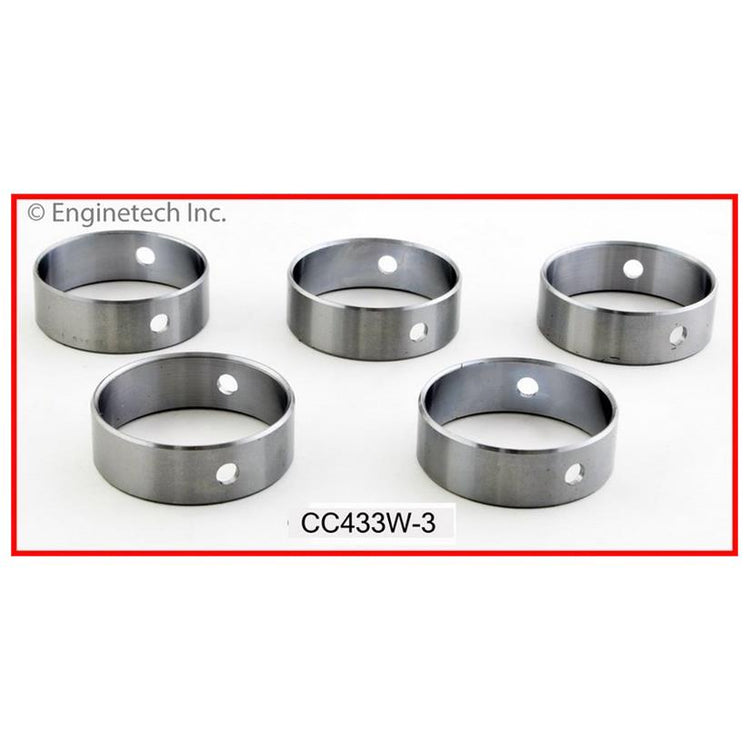 Enginetech CC433W-1 Engine Complete Camshaft Bearing Set for 2012 Chevrolet and GMC Models