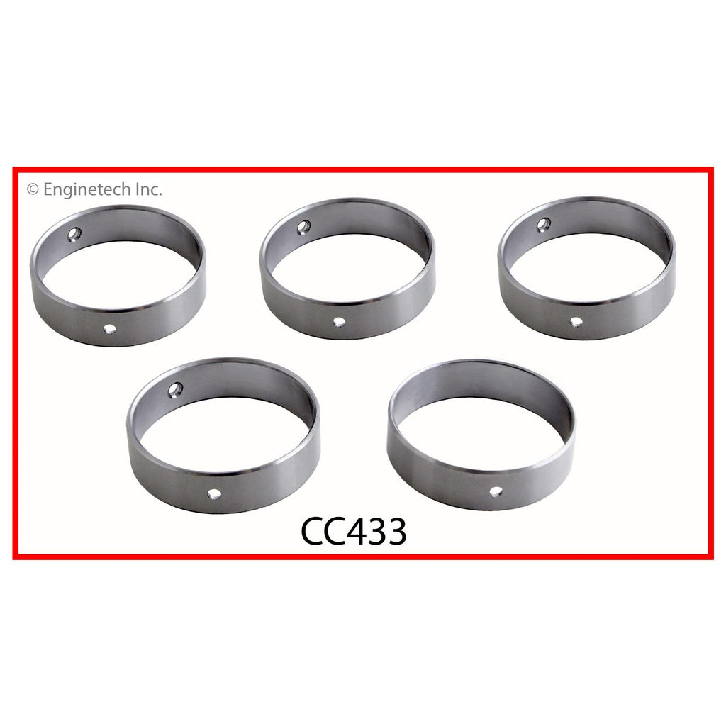Enginetech CC433 Engine Complete Camshaft Bearing Set for Domestic and Import Engines