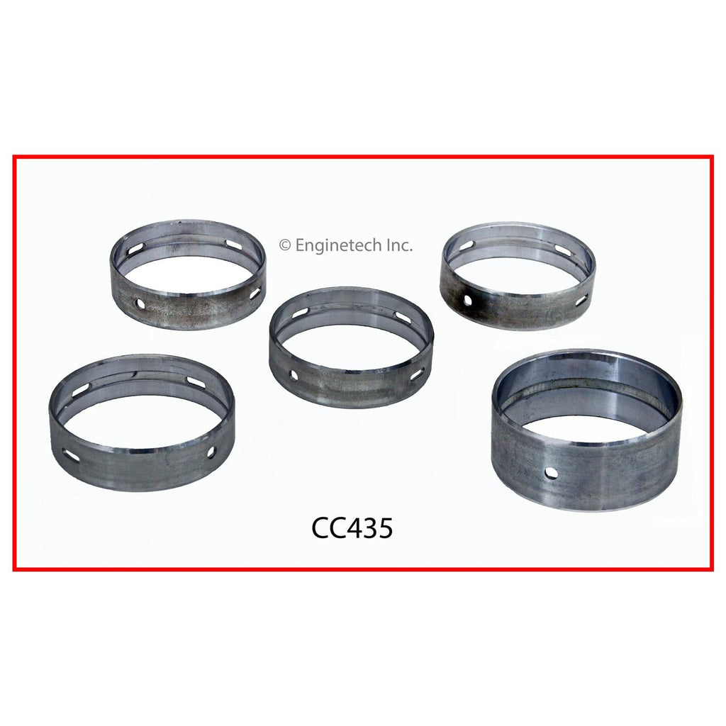 Enginetech CC435 Complete Camshaft Bearing Set for 2012 Chevrolet Silverado and GMC Savana