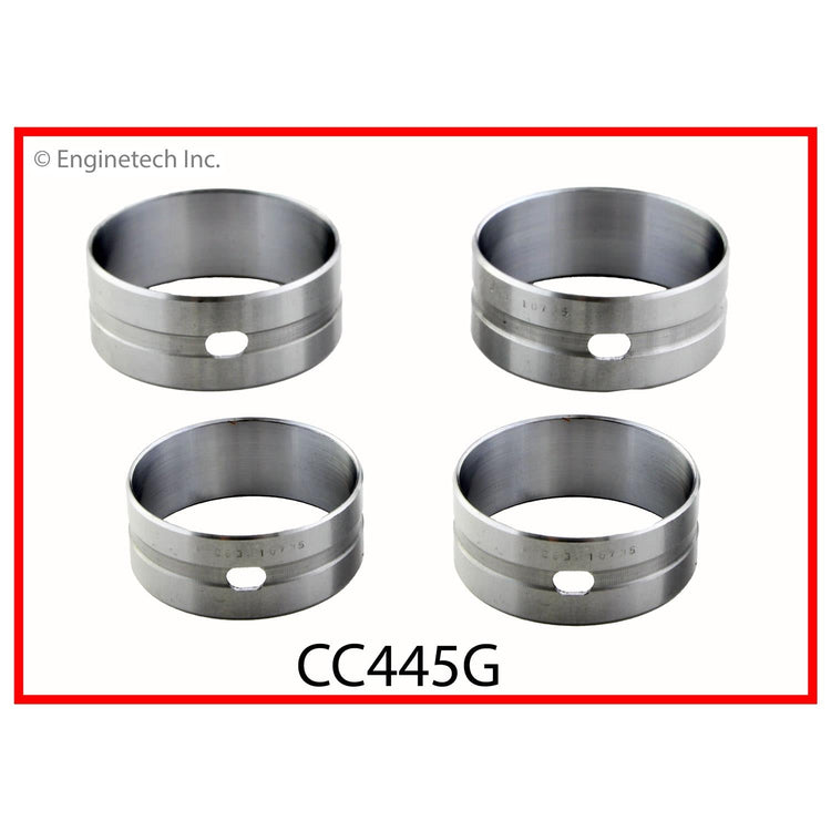 Enginetech CC445G Complete Camshaft Bearing Set for Ford 1965-1969 Engines