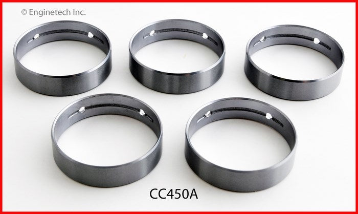 Enginetech CC450A Engine Complete Camshaft Bearing Set for Domestic and Import Engines