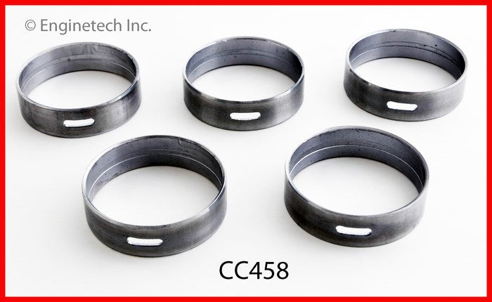 Enginetech CC458 Complete Camshaft Bearing Set for 2004-2005 Ford Excursion and Super Duty Trucks