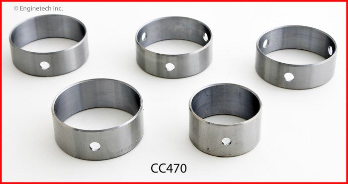 Enginetech CC470 Engine Complete Camshaft Bearing Set for Domestic and Import Engines