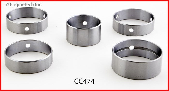 Enginetech CC474 Engine Complete Camshaft Bearing Set for Domestic and Import Engines