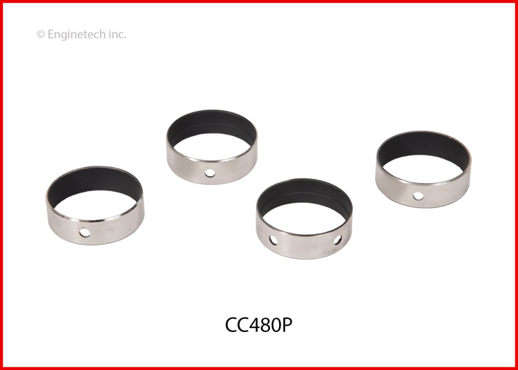 Enginetech CC480P Engine Complete Camshaft Bearing Set for Domestic and Import Engines