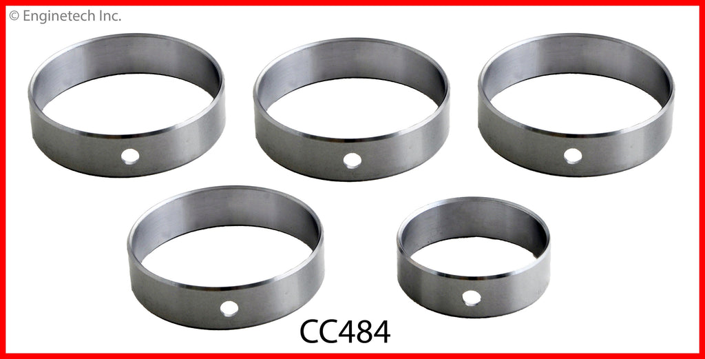Enginetech CC484 Engine Complete Camshaft Bearing Set for Dodge and Chrysler Vehicles