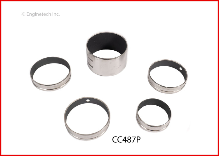 Enginetech CC487P Engine Complete Camshaft Bearing Set for Select 2011-2013 Chrysler and Dodge Models