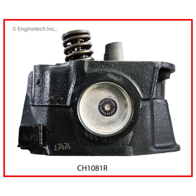 Enginetech Remanufactured Engine Cylinder Head Complete for Jeep CJ7 and Cherokee (Part CH1081R)