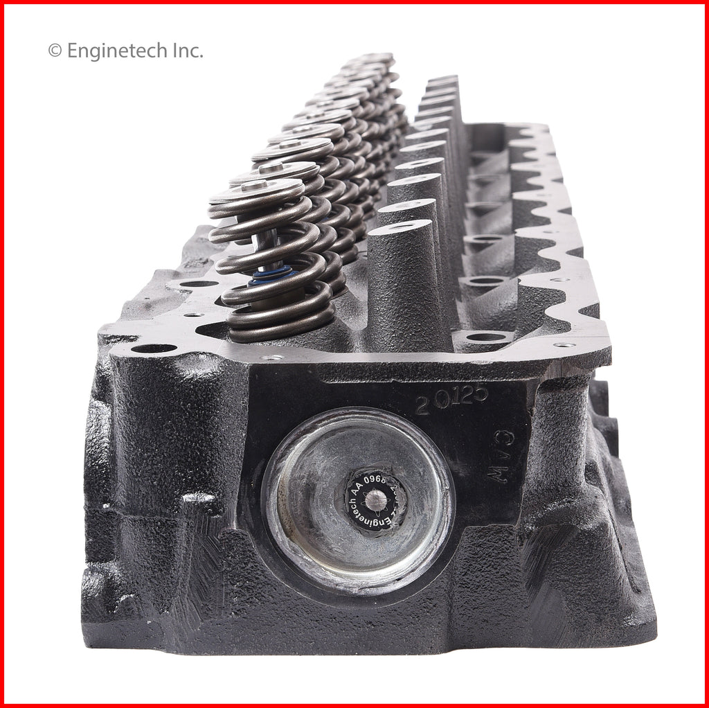 Enginetech Remanufactured Engine Cylinder Head Complete for Jeep Cherokee, Grand Cherokee, and Wrangler (Part CH1082R)