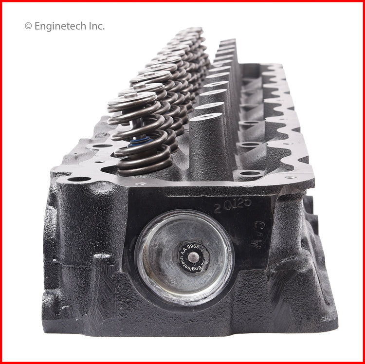 Enginetech Remanufactured Engine Cylinder Head Complete for Jeep Cherokee, Grand Cherokee, and Wrangler (Part CH1082R)