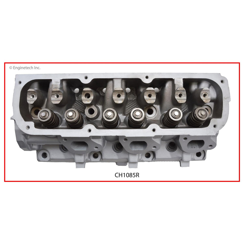 Enginetech Remanufactured Engine Cylinder Head Complete for Chrysler and Dodge Minivans (Part #CH1085R)