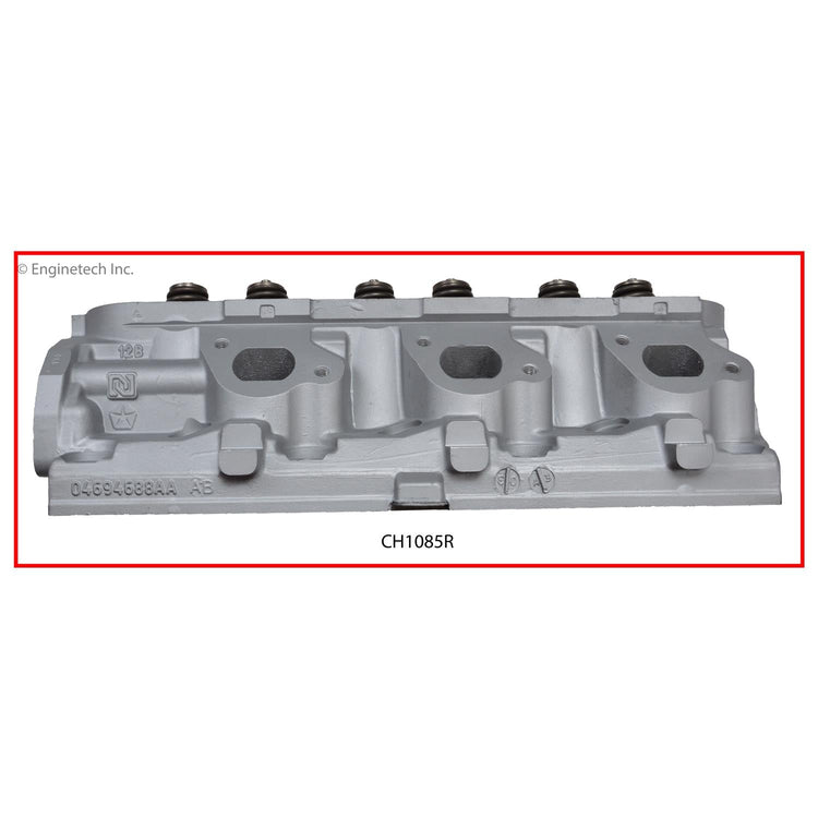 Enginetech Remanufactured Engine Cylinder Head Complete for Chrysler and Dodge Minivans (Part #CH1085R)