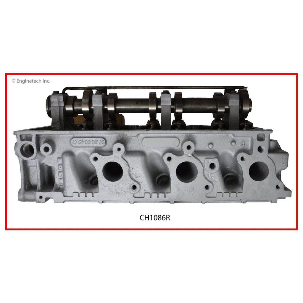 Enginetech Remanufactured Engine Cylinder Head Complete for Ford and Mercury Models - Part CH1086R