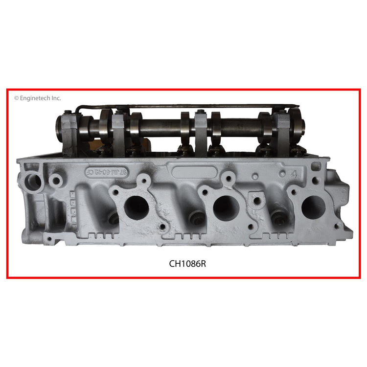 Enginetech Remanufactured Engine Cylinder Head Complete for Ford and Mercury Models - Part CH1086R