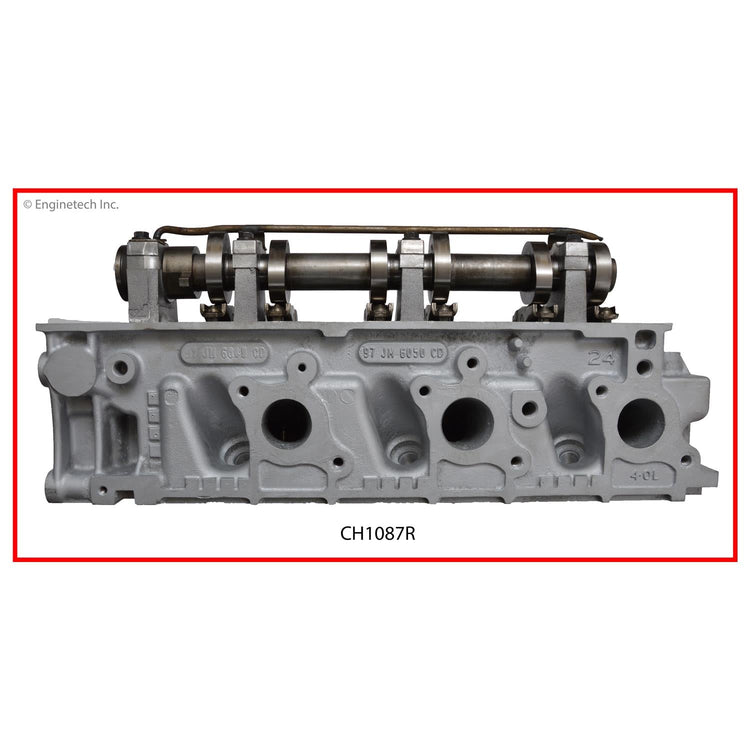 Enginetech Remanufactured Engine Cylinder Head for Ford Explorer and Ranger - Part CH1087R