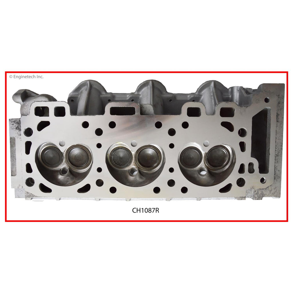 Enginetech Remanufactured Engine Cylinder Head for Ford Explorer and Ranger - Part CH1087R