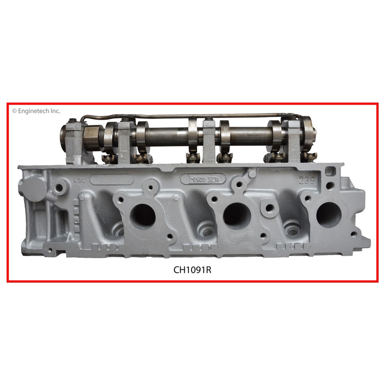 Enginetech Remanufactured Engine Cylinder Head Complete for Ford and Mercury Vehicles