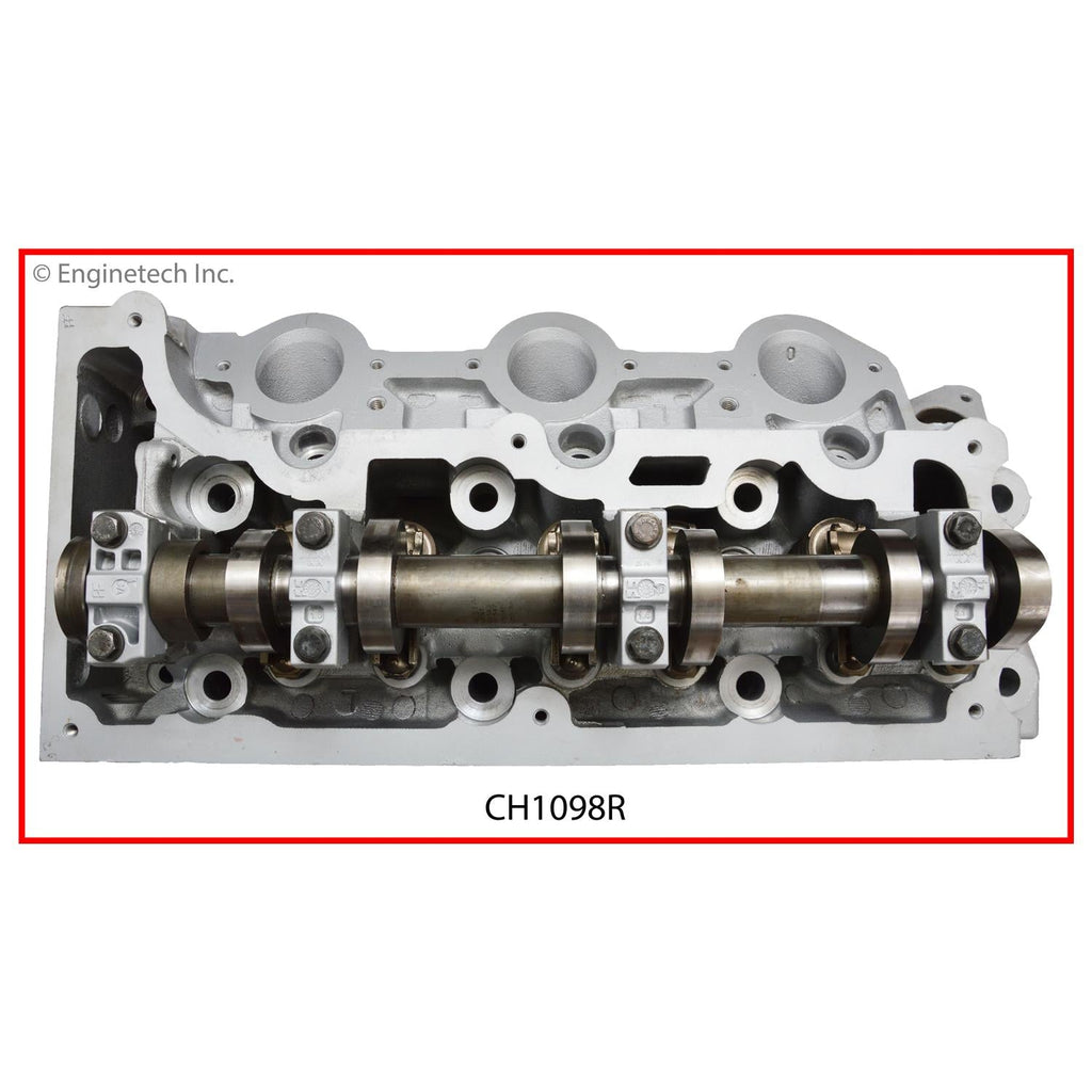 Enginetech Remanufactured Engine Cylinder Head Complete for Ford Vehicles - Part Number CH1098R
