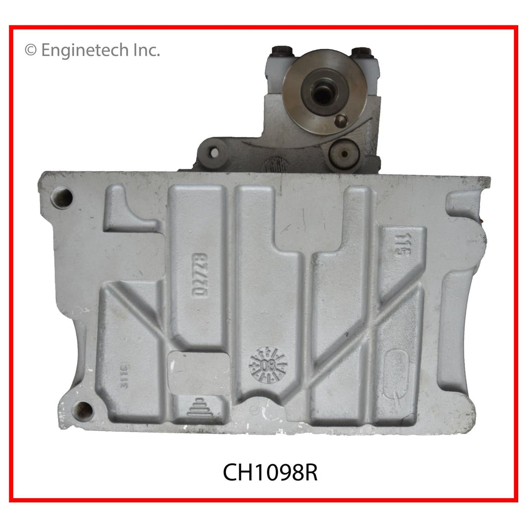 Enginetech Remanufactured Engine Cylinder Head Complete for Ford Vehicles - Part Number CH1098R