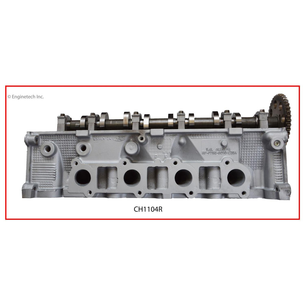 Enginetech Remanufactured Engine Cylinder Head Complete for Ford E-Series (Part CH1104R)