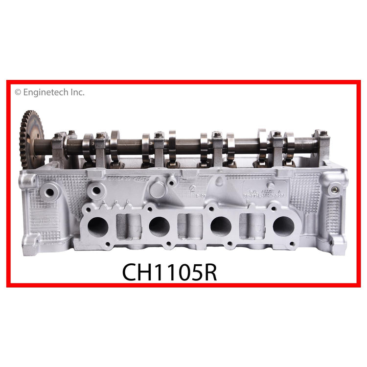 Enginetech Remanufactured Engine Cylinder Head Complete for Ford E-Series (Part CH1105R)