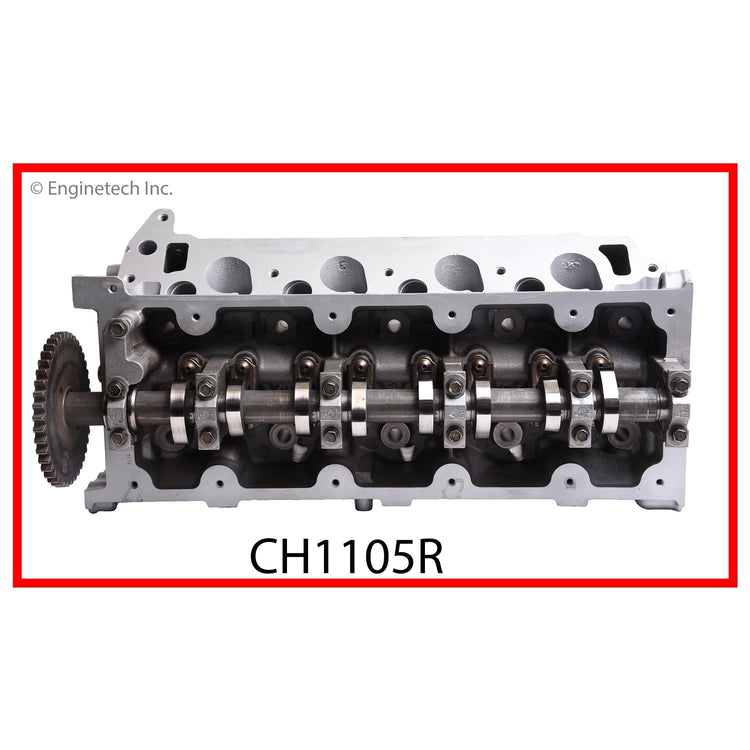 Enginetech Remanufactured Engine Cylinder Head Complete for Ford E-Series (Part CH1105R)