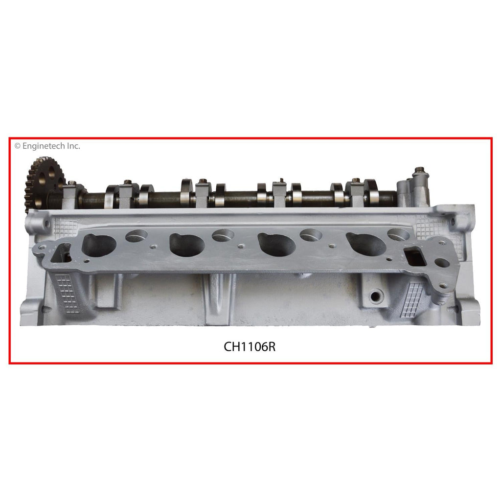Enginetech Remanufactured Engine Cylinder Head Complete for Ford E-Series (Part CH1106R)