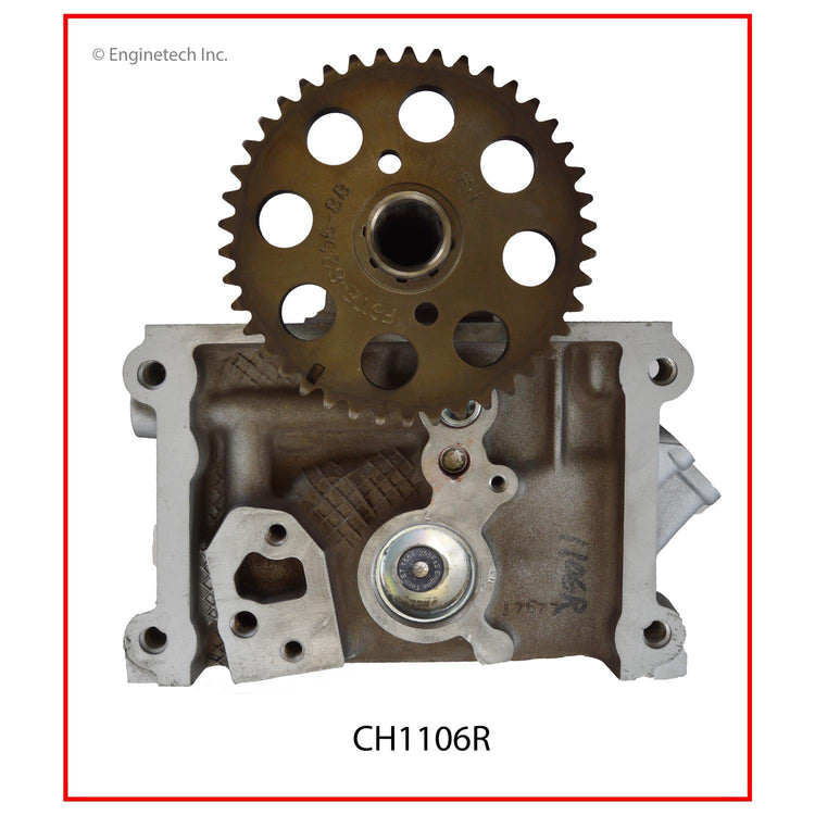 Enginetech Remanufactured Engine Cylinder Head Complete for Ford E-Series (Part CH1106R)
