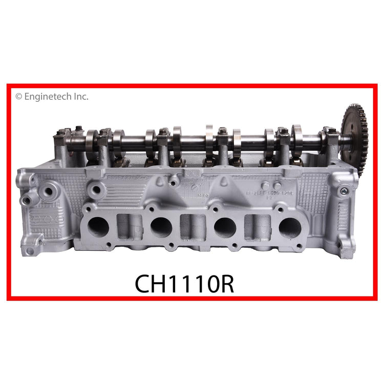 Enginetech Remanufactured Engine Cylinder Head Complete for Ford E-350 Super Duty and More (Part CH1110R)