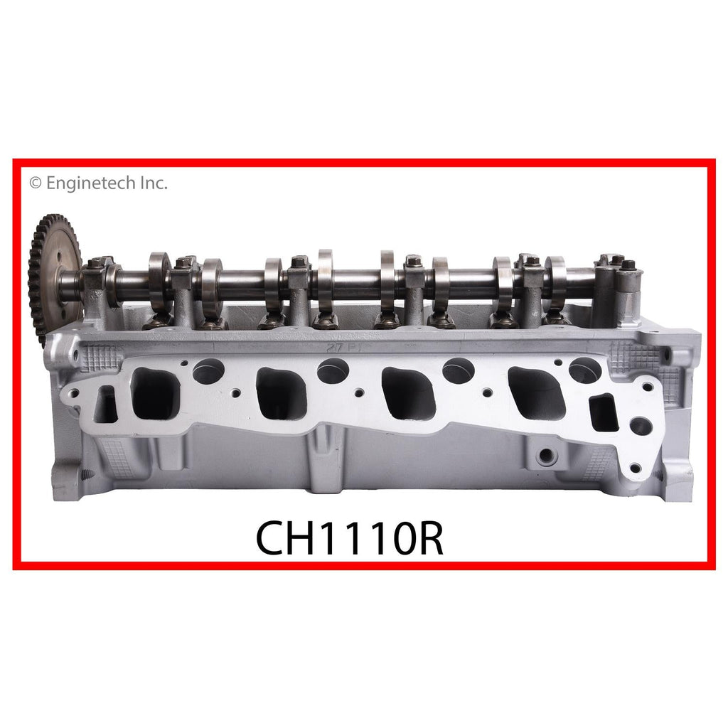 Enginetech Remanufactured Engine Cylinder Head Complete for Ford E-350 Super Duty and More (Part CH1110R)