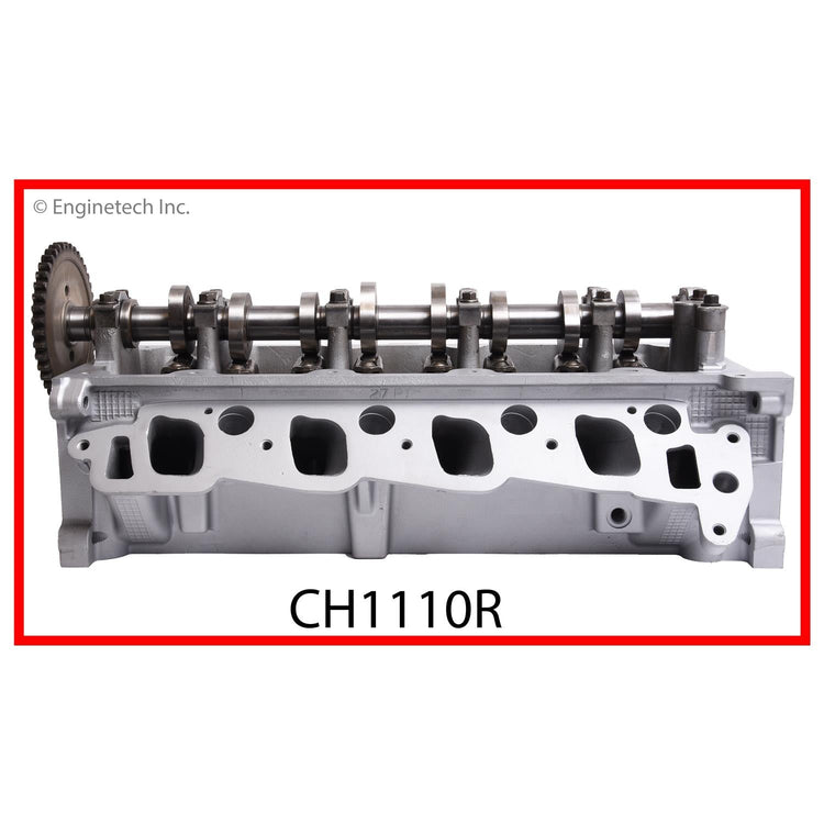 Enginetech Remanufactured Engine Cylinder Head Complete for Ford E-350 Super Duty and More (Part CH1110R)