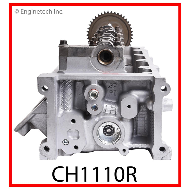 Enginetech Remanufactured Engine Cylinder Head Complete for Ford E-350 Super Duty and More (Part CH1110R)