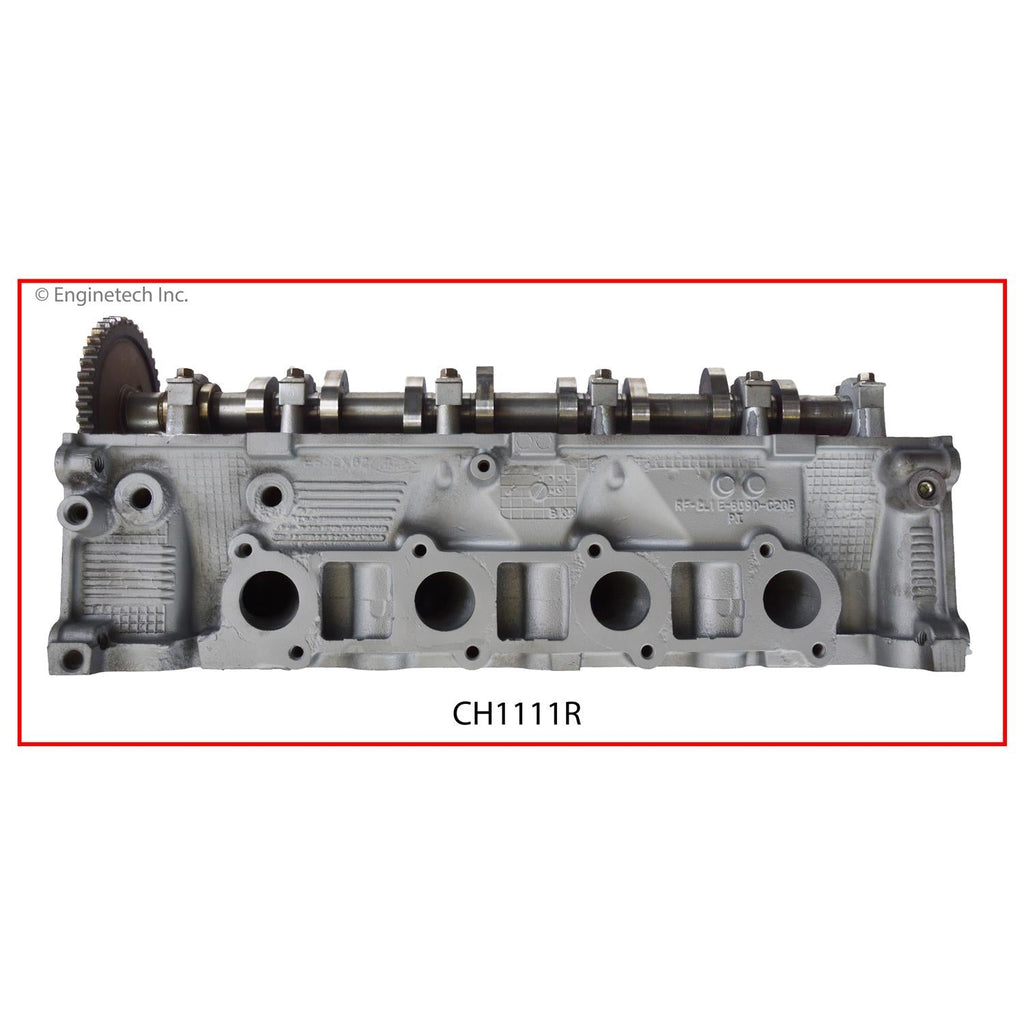 Enginetech Remanufactured Engine Cylinder Head Complete for Ford E-350 Super Duty and More - Part CH1111R