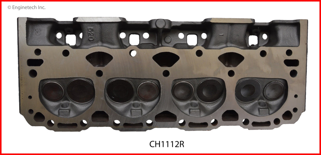 Enginetech Remanufactured Engine Cylinder Head Complete for Ford LTD Crown Victoria and Bronco (Part CH1112R)