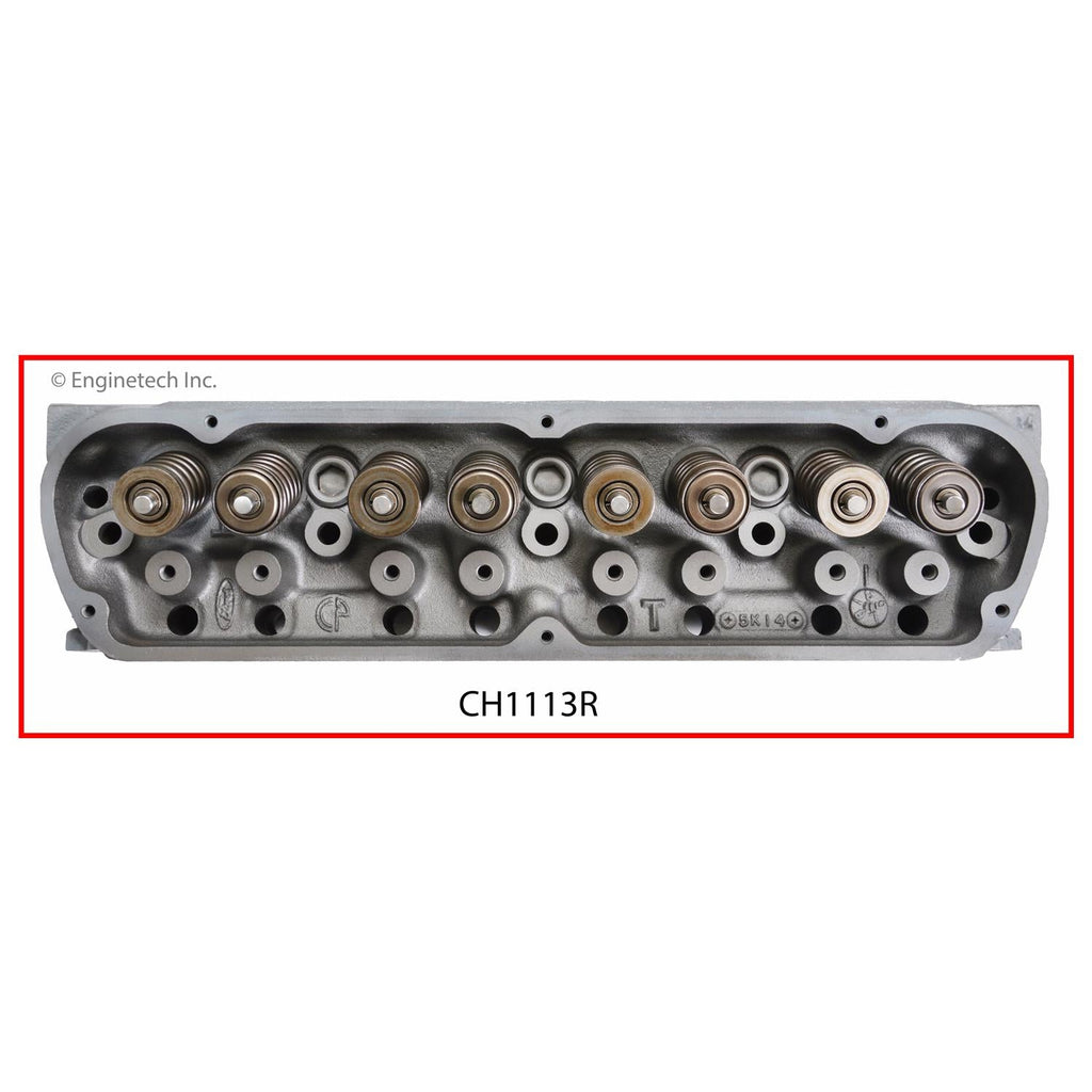Enginetech Remanufactured Engine Cylinder Head for Ford LTD Crown Victoria and Bronco (Part Number CH1113R)