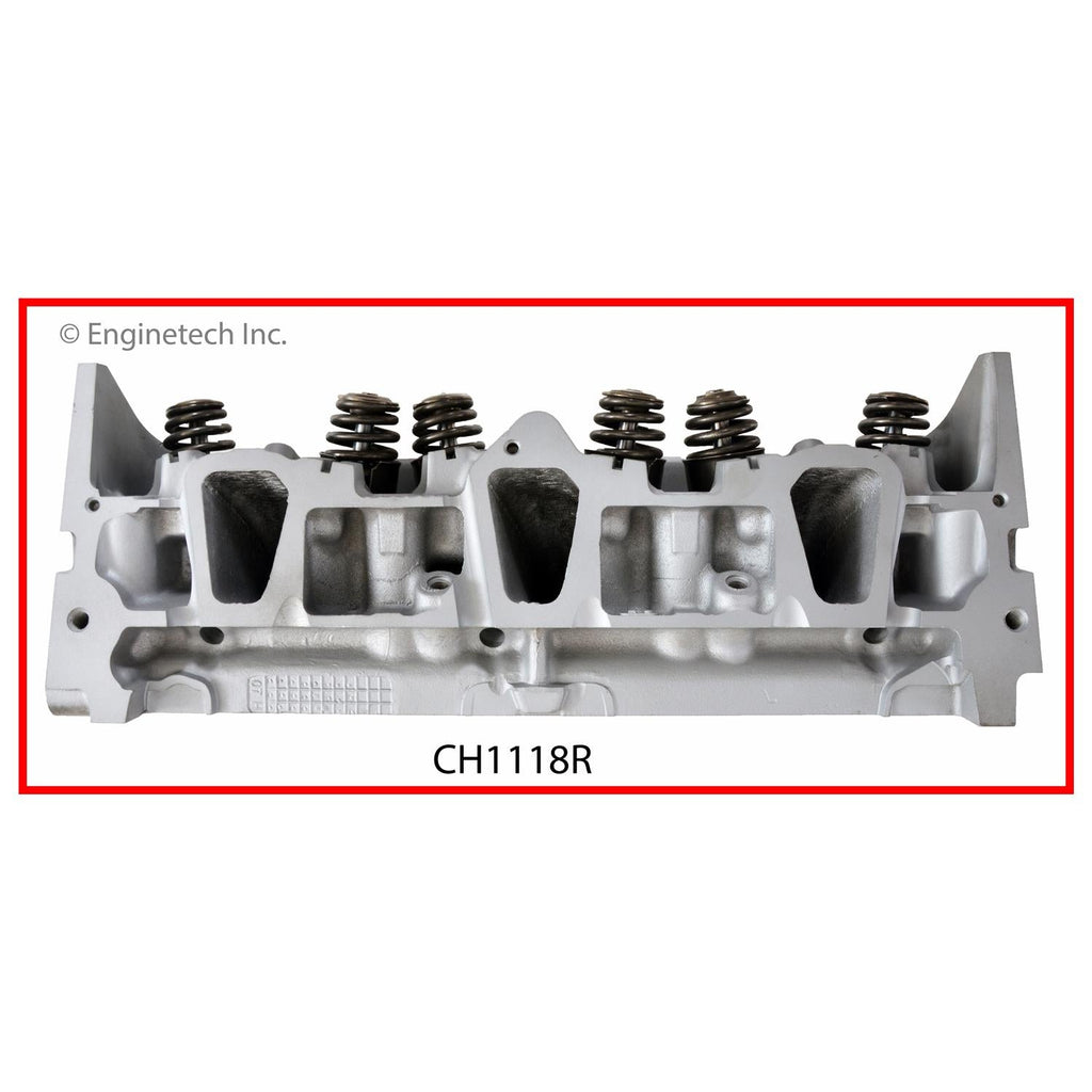 Enginetech CH1118R Remanufactured Engine Cylinder Head for Chevy and Pontiac Vehicles