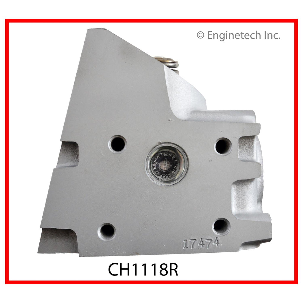 Enginetech CH1118R Remanufactured Engine Cylinder Head for Chevy and Pontiac Vehicles
