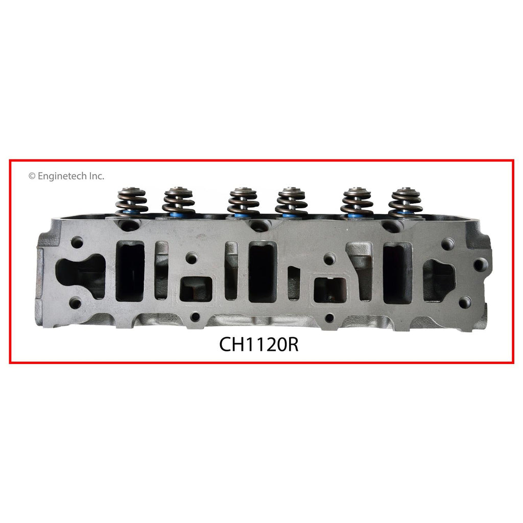 Enginetech Remanufactured Engine Cylinder Head Complete for 2004-2005 Buick, Chevrolet, Pontiac Models