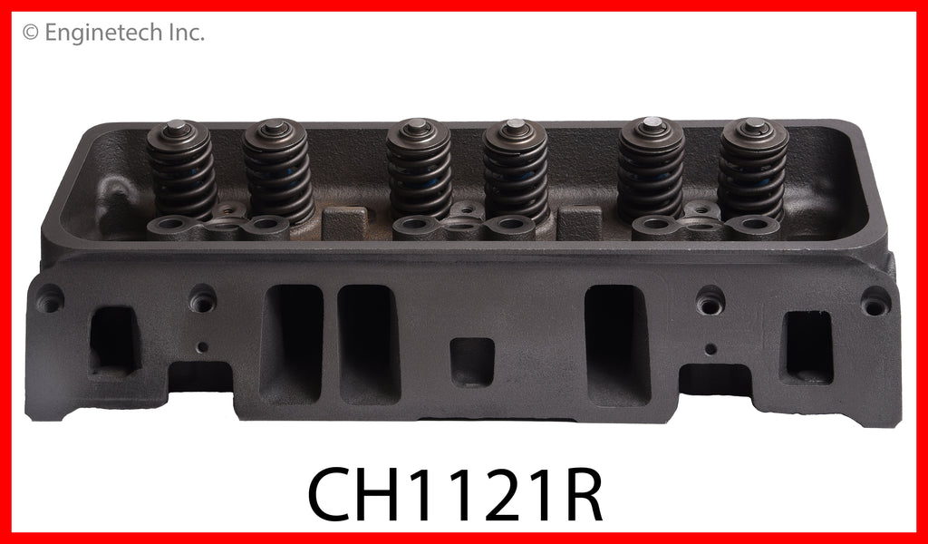 Enginetech Remanufactured Engine Cylinder Head Complete for Chevrolet Silverado 1500 and GMC Sierra 1500