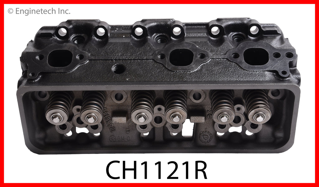 Enginetech Remanufactured Engine Cylinder Head Complete for Chevrolet Silverado 1500 and GMC Sierra 1500