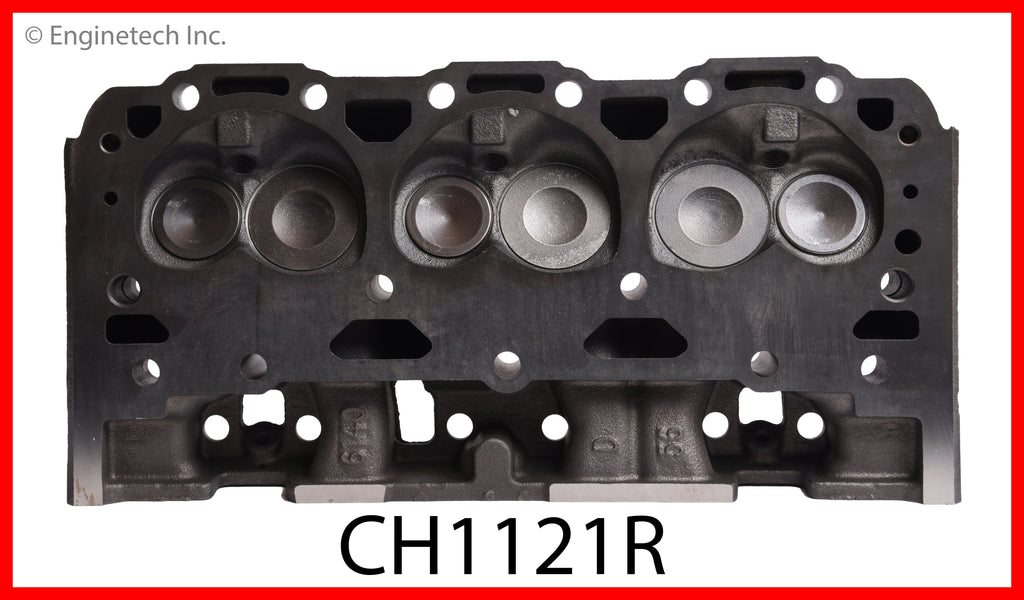Enginetech Remanufactured Engine Cylinder Head Complete for Chevrolet Silverado 1500 and GMC Sierra 1500