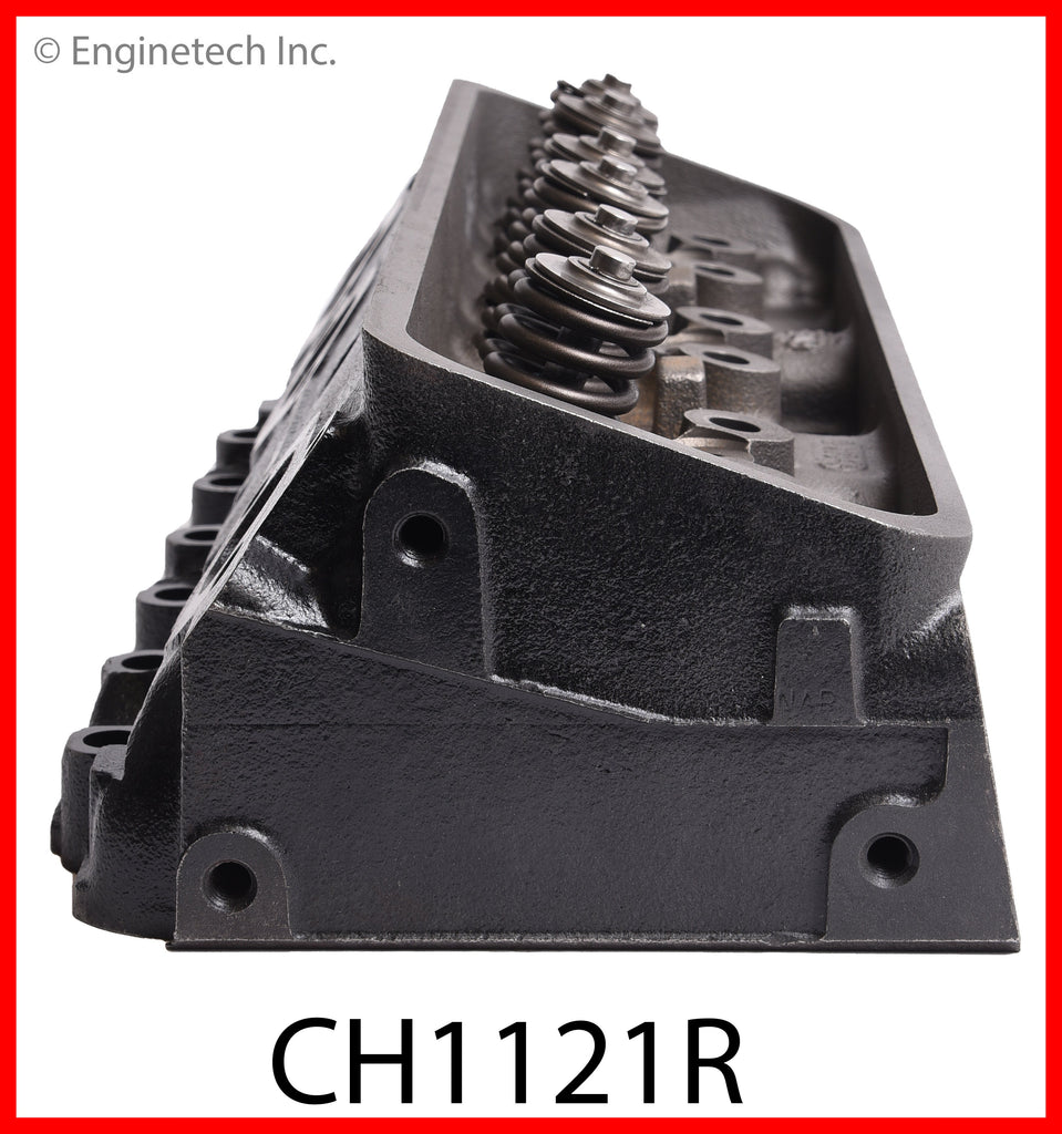Enginetech Remanufactured Engine Cylinder Head Complete for Chevrolet Silverado 1500 and GMC Sierra 1500