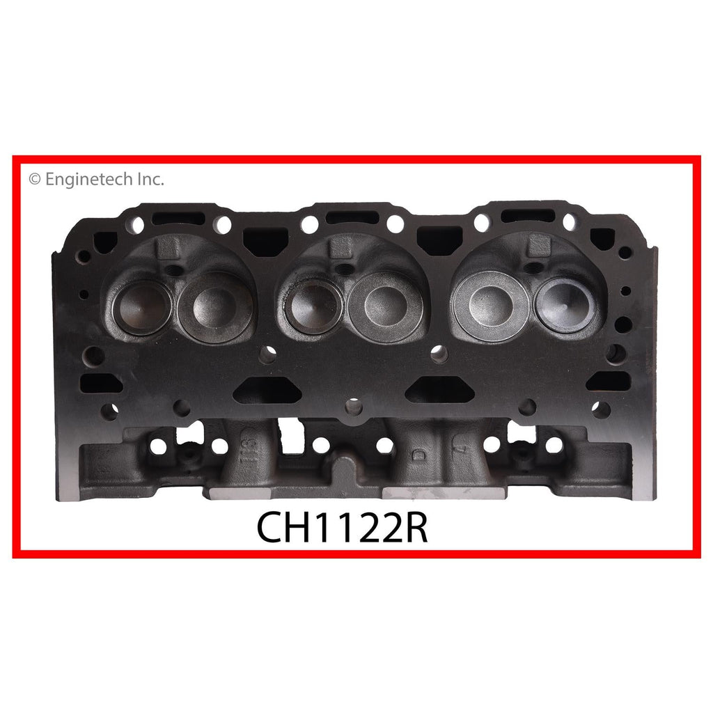 Enginetech Remanufactured Engine Cylinder Head Complete for Chevy and GMC Models